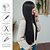 preiswerte Trendige synthetische Perücken-Synthetische Perücken Kinky Glatt Yaki Glatt Stufenhaarschnitt Mit Pony Maschinell gefertigt Perücke 81cm A1 Synthetische Haare Damen Klassisch Komfortabel Farbverläufe Schwarz