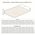 baratos Lençóis e fronhas-Capa Protetora para Cama Queen King Impermeável Protetor de Colchão Almofada de Colchão Quilted Protetor de Cama Com Faixa Elástica Adequada para Todas as Estaçōes Design Em relevo Cobertura 360°