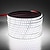 abordables Bandes lumineuses étanches-Bande lumineuse LED d&#039;extérieur étanche IP67 3-12 mètres 3000k lumière chaude DC24V dimmable bande LED en silicone éclairage haute densité 120led 8w/m adapté à la décoration extérieure de piscine de