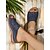 billiga Semester Sandaler-slip-on sandaler med vita blommor i spets – bekväma platta sandaler med bågade kanter för sommar-, strand- och fritidskläder