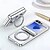 baratos Capa Samsung-telefone Capinha Para Samsung Galaxy Z Flip 7 Z Virar 6 Z Flip 5 Capa traseira Com Suporte Magnética Suporte para carregamento sem fio Retro Galvanização PC