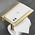 abordables Sets de accesorios de Baño-Toallero de latón cepillado, toallero de baño, toallero de pared, accesorios de baño de latón, estante de baño, toallero, toallero, herrajes de baño