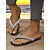 billiga Semester Sandaler-damsandaler med strass utsmyckade flip flop-sandaler – snygga och bekväma casual sandaler för sommar, strand och semester