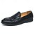 abordables Semi-formel-Mocassins de créateur pour hommes avec double boucle, tige en maille texturée, chaussures décontractées élégantes pour le travail et les occasions spéciales
