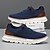 abordables Baskets-baskets à lacets en tricot respirant pour hommes – chaussures de course décontractées légères avec semelle coussinée pour la marche et le quotidien