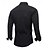 voordelige Werkhemden voor heren-Voor heren Overhemd Zomer overhemd Normaal shirt Overhemd met knopen Zwart khaki Leger Groen Grijs Lange mouw Effen Revers Vakantie Feestdagen Zak Kleding Polyester Modieus Casual Comfortabel