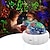abordables Projecteurs, lampes et lasers-1 lot de 3 lampes de projection de nuit étoilée à thème - veilleuse multicolore rotative à 360 degrés, design dinosaure licorne adapté au plafond de la chambre, lumière de sommeil créative, cadeaux