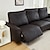 billige Reclinerdeksel-1/2/3 sete vanntett hvilestol sofatrekk pu skinn lenestoltrekk ensfarget elastisk relax enkelt sofa trekktrekk hjem hotell