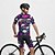 abordables Maillots pour hommes-Homme Maillot de cyclisme Crâne Manche Courte Cyclisme T-shirt Maillot avec 3 poches arrière VTT Vélo tout terrain Séchage Rapide Design Anatomique Évacuation de l&#039;Humidité Respirant Des sports