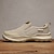 voordelige Hereninstappers &amp; loafers-beige heren instapschoenen met gevoerde zool – comfortabele en ademende sportschoenen voor casual gebruik en buitenactiviteiten