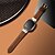 baratos Pulseiras de Apple Watch-Loop Solo Compatível com Pulseira Apple Watch 38mm 40mm 41mm 42mm 44mm 45mm 49mm Ajustável Couro PU pulseira de substituição para iwatch Ultra 2 Series 9 8 7 SE 6 5 4 3 2 1