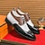 cheap Brogue Shoes-Men's Tri-Color Wingtip Oxford Brogue Shoes in Black, White, and Brown, Gatsby-Inspired Leather Spectator Shoes for Vintage Party, Wedding, and Formal Evening Events