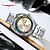 economico Orologi al quarzo-SKMEI Da uomo Orologio al quarzo Lusso Quadrante grande Bling Lavoro Luminoso Calendario Impermeabile Acciaio Guarda