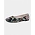 voordelige Platte damesschoenen-Comfort flats met bloemenborduursel voor dames - stijlvolle zwarte casual schoenen, ideaal voor dagelijks gebruik