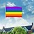 billige Hageflagg, Banner-Juni Pride Måned LGBTQ LGBT Pride Flagg Regnbue Utendørs Innendørs med Øyehull Hus Hage Dekorasjoner Høytidsbanner Skilt Glad Pride