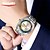 economico Orologi al quarzo-SKMEI Da uomo Orologio al quarzo Lusso Quadrante grande Bling Lavoro Luminoso Calendario Impermeabile Acciaio Guarda