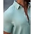 baratos camisa de botão masculina-Homens Camisa Social camisa de verão Camisa casual camisa de praia camisa de botão Preto Branco Verde Claro Azul Caqui Manga Curta Tecido Lapela Férias Havaiana Roupa Misto de Algodão Moda Casual