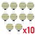 tanie Żarówki LED 2-pinowe-10 sztuk żarówek LED bi-pin światła 250 lm g4 t 24 koraliki LED smd 2835 ciepła biel biały dc12 v oświetlenie salonu żarówka źródło światła