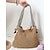 baratos Malas com Alça-bolsa de ombro de palha trançada feminina – bolsa de praia boho chique com alças de estampa de zebra, bolsa leve de verão para viagens, férias e passeios casuais