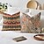 voordelige boho-stijl-Mandala Bohemian Decoratieve Losse Kussensloop 1PC Zachte Vierkante Bank Kussenhoes Kussenhoes voor Slaapkamer Woonkamer Bank Stoel