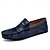 billiga Slip-ons och loafers till herrar-blommiga broderade mockasiner för män i mockagult - snygga slip-on skor perfekta för avslappnade utflykter och konstnärliga evenemang