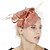 voordelige Bruiloften &amp; Feesten-Helm Sinamay Bruiloft Avond Feest Elegant Bruiloft Met Pure Kleur Helm Hoofddeksels