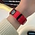 levne Řemínky na Apple Watch-Sólová smyčka Kompatibilní s Řemínek k hodinkám Apple Watch 38 mm 40 mm 41 mm 42 mm 44 mm 45 mm 49 mm Roztomilý Nastavitelný Plátno Náhradní pásek na hodinky pro iwatch Ultra 2 Series 9 8 7 SE 6 5 4