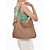 baratos Malas com Alça-bolsa de ombro de palha trançada feminina – bolsa de praia boho chique com alças de estampa de zebra, bolsa leve de verão para viagens, férias e passeios casuais
