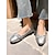 abordables Sandalias planas de mujer-Bailarinas color crema para mujer con lazo: cómodas zapatillas de punta redonda sin cordones para uso diario y citas informales.