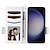 billiga Skal och fodral till Samsung-telefon fodral Till Samsung Galaxy S26 Ultra Plus S25 S24 S23 S24 FE S22 S21 Ultra Plus S20 A55 5G A35 5G Fällock med stativ Magnet med handledsrem Kontor / företag TPU PU läder