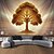 economico Arazzo dell&#039;Albero della Vita-Albero della vita arazzo sospeso arte murale grande arazzo decorazione murale fotografia sfondo coperta tenda decorazione per casa camera da letto soggiorno