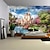 cheap Landscape Tapestry-Landscape Garden Theme Hanging Tapestry Wall Art Large Tapestry Mural Decor Photograph Backdrop Blanket Curtain Home Bedroom Living Room Decoration