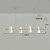 billige Pendellys-4-Light 104 cm Globedesign Anheng Lys Metall Malte overflater Moderne 110-120V 220-240V