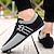 billige Herresneakers-mænds nylon afslappede slip-on sko med kontrasterende teksturer - perfekt til dagligt slid og fritidsaktiviteter