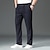 ieftine Pantaloni de elită pentru bărbați-Bărbați Pantaloni atletici Pantaloni activi Pantaloni Cordon Talie elastică cu șnur Culoare solidă Purtabil Lungime totală Oficial Nuntă În aer liber Elegant Vacanță Kaki Deschis Negru Micro-elastic