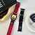 levne Řemínky na Apple Watch-Sólová smyčka Kompatibilní s Řemínek k hodinkám Apple Watch 38 mm 40 mm 41 mm 42 mm 44 mm 45 mm 49 mm Roztomilý Nastavitelný Plátno Náhradní pásek na hodinky pro iwatch Ultra 2 Series 9 8 7 SE 6 5 4