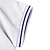 baratos Polo Clássico Masculino-Homens Pólo Camisa de golfe O negócio Casual gola pólo com nervuras Manga Curta Moda Básico Côr Sólida Tecido Botões Verão Primavera &amp; Outono Normal Preto Branco Rosa claro Vermelho Azul Marinha Azul