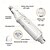 cheap Pet Nail Clippers &amp; Grinders-2-in-1 LED Light Pet Nail Clipper and Grinder for Dogs and Cats -USB Rechargeable Safety Guard Quiet Durable -Professional Pet Grooming Tool