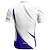 abordables Maillots pour hommes-Homme Maillot de cyclisme Géométrique Manche Courte Cyclisme T-shirt Maillot avec 3 poches arrière VTT Vélo tout terrain Séchage Rapide Design Anatomique Évacuation de l&#039;Humidité Respirant Des sports