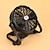 abordables Lampes et lanternes de camping-1 ventilateur de camping portable de 6 pouces avec rotation à 360 degrés, affichage de la puissance avec régulation de vitesse infinie, éclairage de projection pouvant être suspendu ou posé