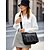 baratos Malas a tira-colo-bolsa de ombro feminina com vários bolsos – bolsa tiracolo leve de nylon à prova d&#039;água com fecho de zíper para viagens, trabalho e uso diário rosa roxo preto