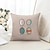 voordelige Vakantie kussensloop-Paas Eieren Decoratieve Gooi Kussenshoes 1PC Zacht Vierkant Bank Kussenhoes Kussenhoes voor Slaapkamer Woonkamer Bank Stoel Zwart Blauw Groen
