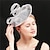 voordelige Bruiloft Zendspoel-Helm Veren Sinamay Bruiloft Avond Feest Elegant Bruiloft Met Veer Helm Hoofddeksels
