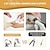 cheap Pet Nail Clippers &amp; Grinders-2-in-1 LED Light Pet Nail Clipper and Grinder for Dogs and Cats -USB Rechargeable Safety Guard Quiet Durable -Professional Pet Grooming Tool