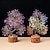 baratos Presentes-Árvore da Vida de Cristal 7 Árvores de Cristal de Cura Chakra para Decoração de Casa Decoração de Mesa de Escritório Decoração de Sala de Estar Árvores Bonsai Feitas à Mão para Energia Positiva