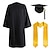 economico Costumi per lavori e professioni-toga e tocco di laurea 2025 set con nappa stole di laurea per liceo college laurea
