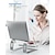 economico Stand e pad di raffreddamento-supporto per laptop supporto ergonomico per computer portatile in alluminio supporto per laptop staccabile supporto per notebook