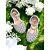 baratos Florista-sapatos mary jane brilhantes com strass para meninas - sapatos sociais com bordas recortadas para casamentos e festas
