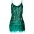 billiga Klänningar-Glada 20-talet 1920-talet Flapper-klänning Klänningar Den store Gatsby Tofs Fjäder Tofs Fjädrar Maskeradkläder Dam Maskerad Bröllop Bröllopsgäst Fest / afton Vuxen Klänning Hemkomstklänningar