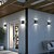 cheap Outdoor Wall Lights-4PCS LED Solar Outdoor Wall Lights Waterproof Up and Down Lighting 2LED Outdoor Waterproof Fence Light Suitable for Yard Garage Porch Garden Decoration